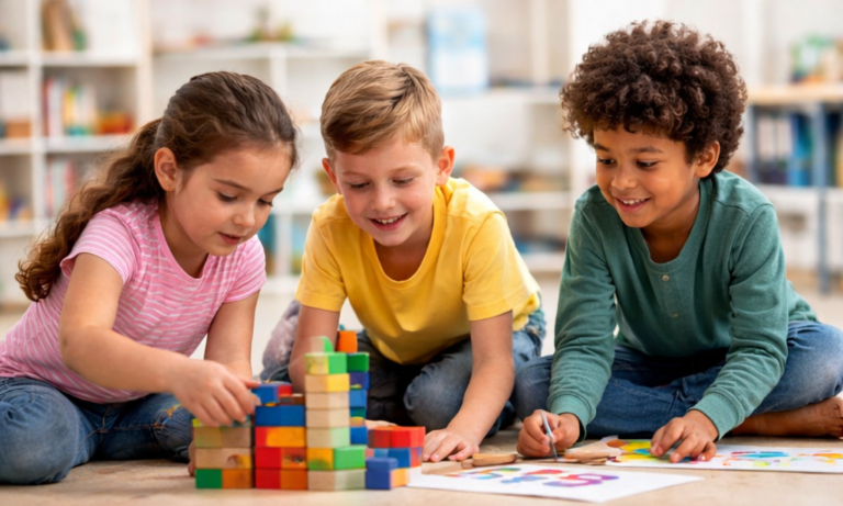 leerlingen samenwerken actief leren klas