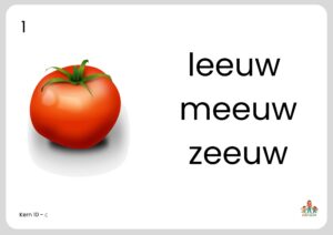 Wat mist er? Kern 10 maan en zon versie